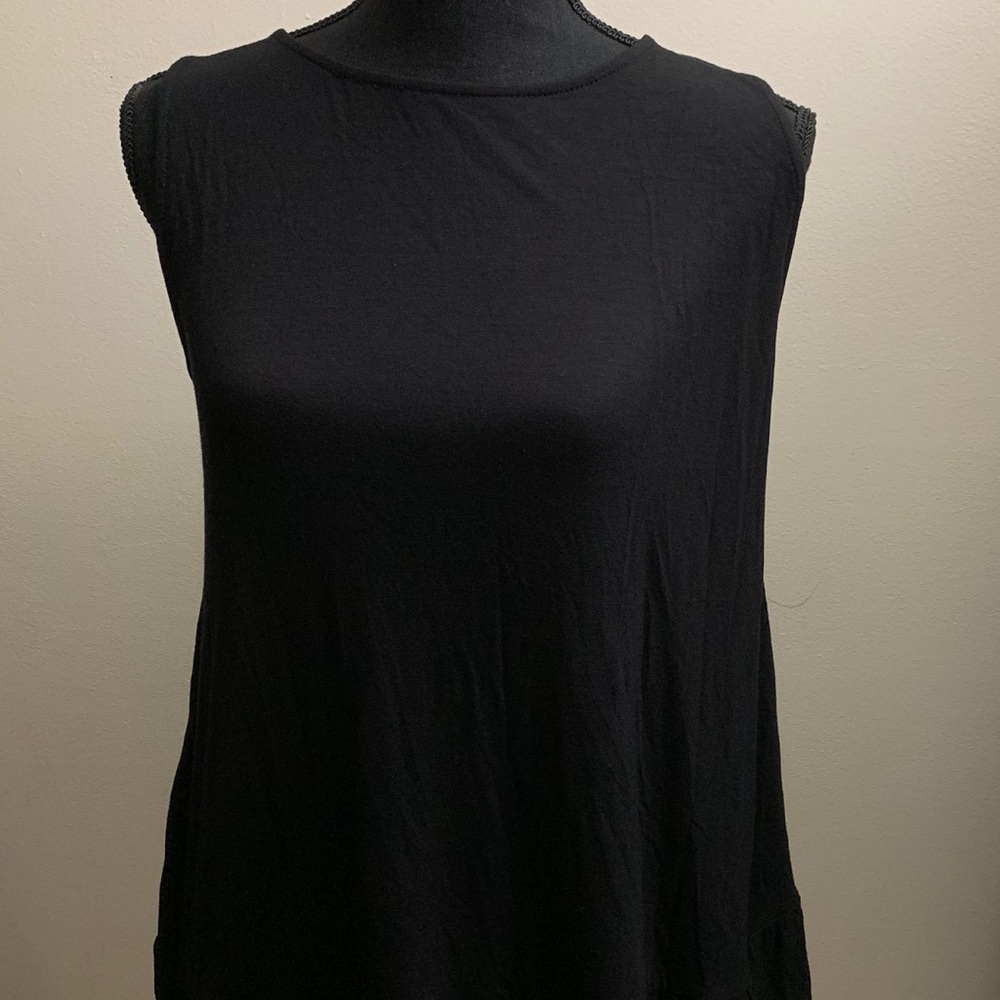 Lace tank top small